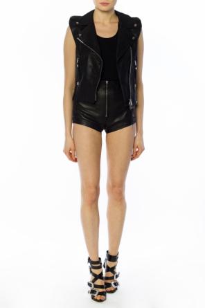Leather shorts, zdjęcie 2 Leather shorts od Diesel Black Gold